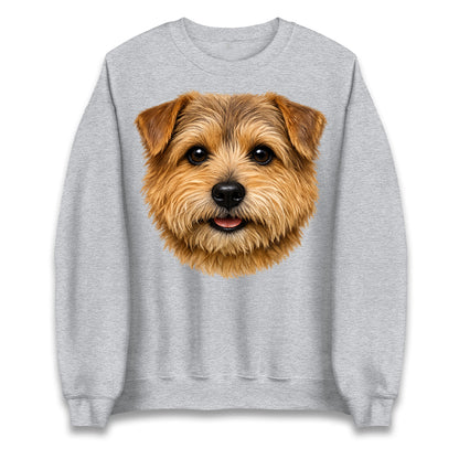 Norfolk Terrier Dog Face Jumper