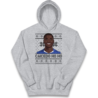 Moises Caicedo Christmas Kids Hoodie