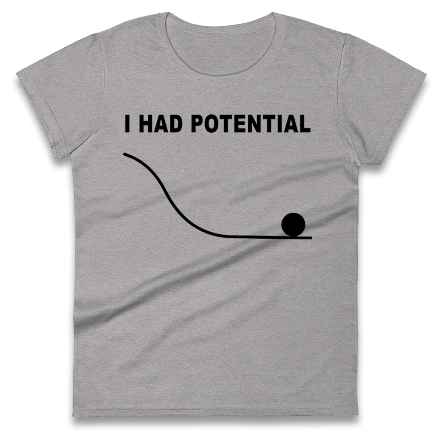 I Had Potential Ladies T Shirt