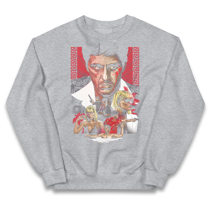 Tony Montana Scarface Kids Jumper