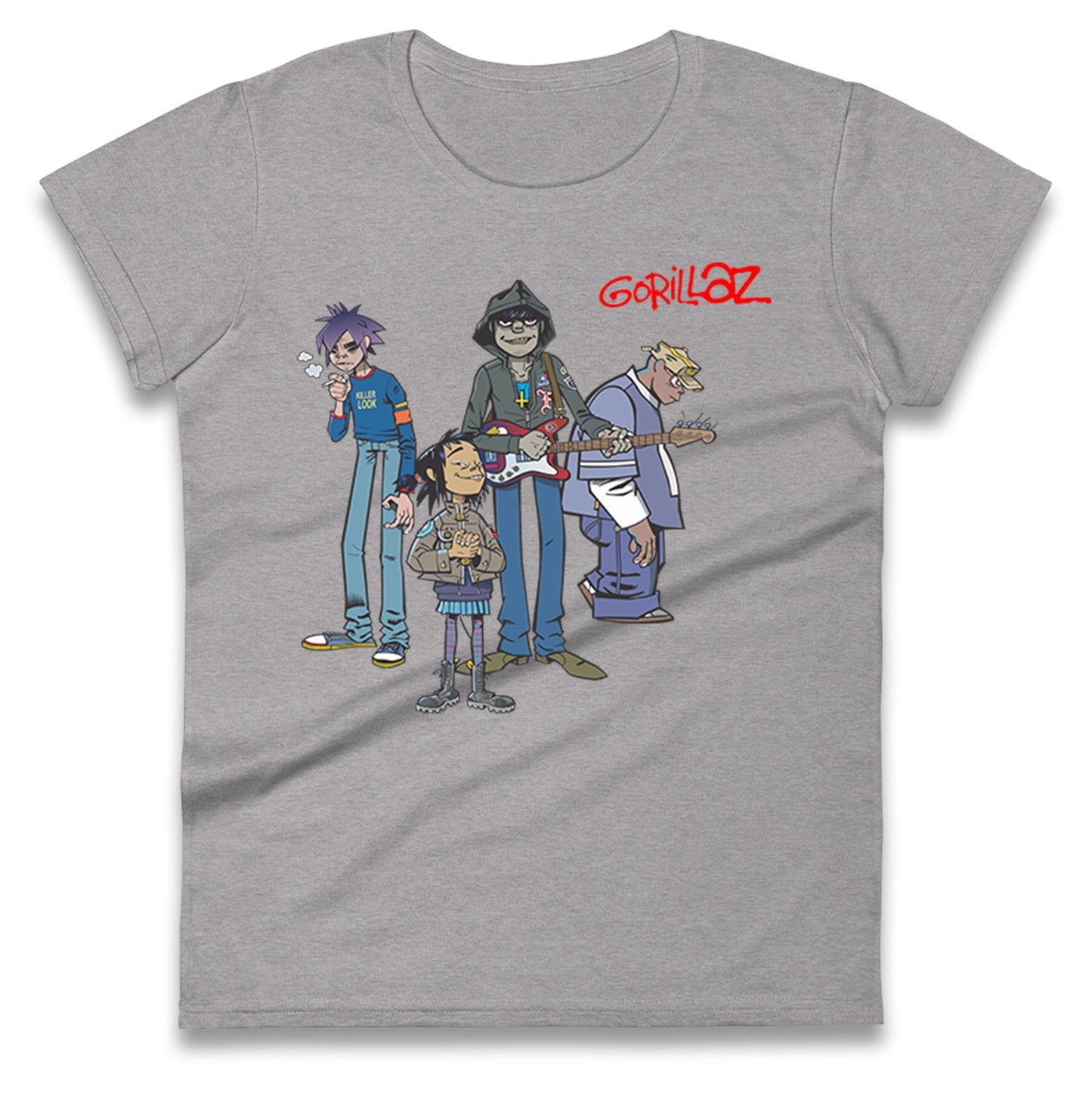 Gorillaz Ladies T Shirt
