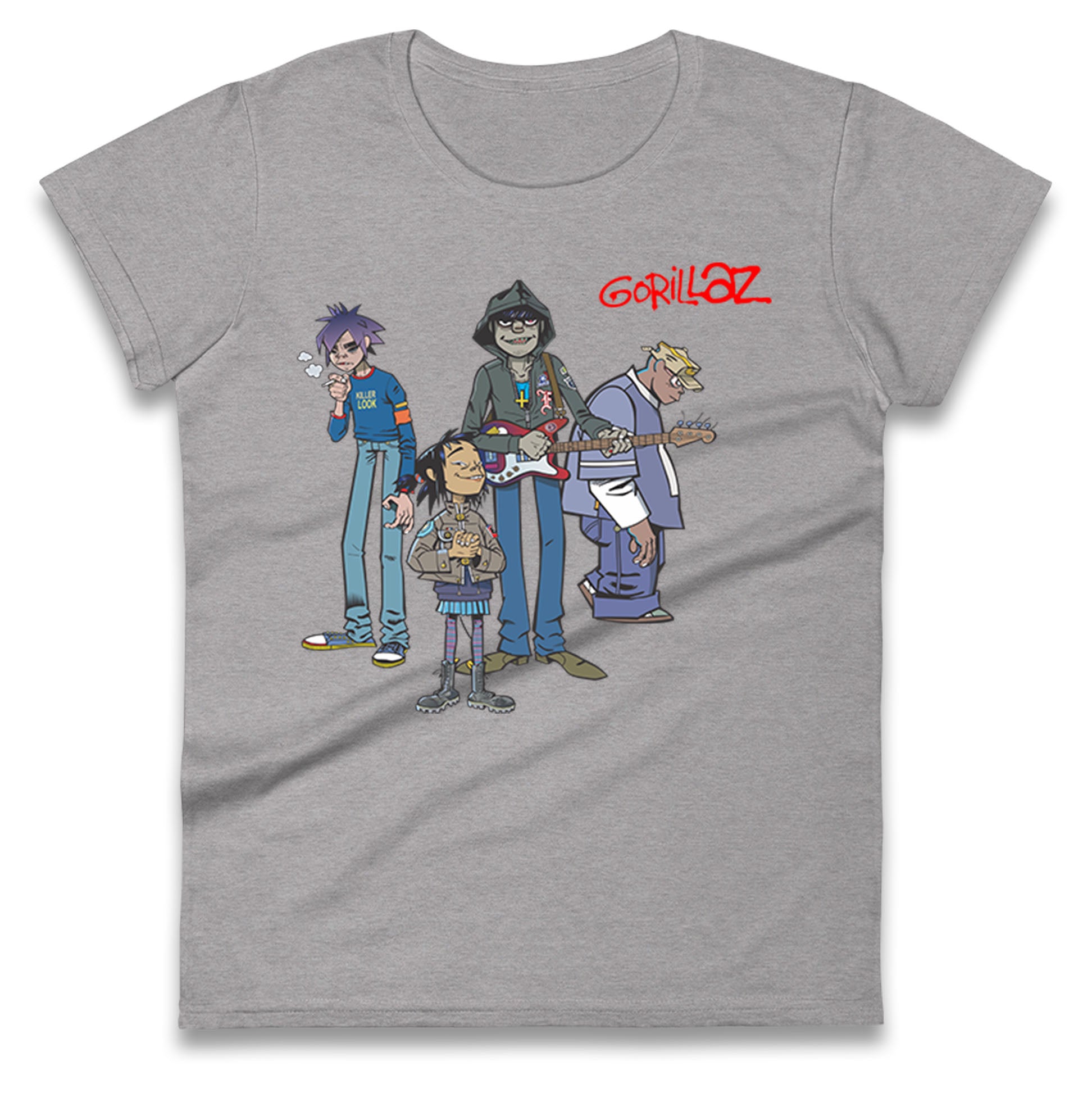 Gorillaz Ladies T Shirt