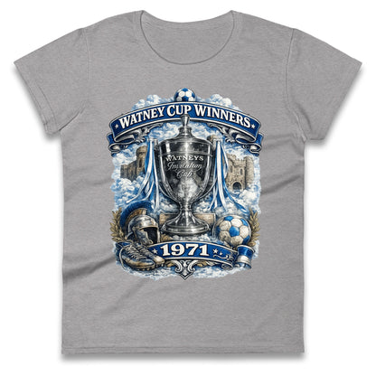 Retro Colchester Watney Cup Winners 1971 Ladies Shirt