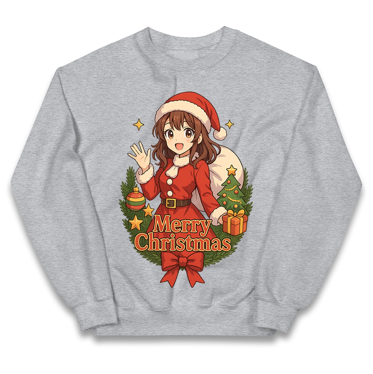 Anime Christmas Kids Jumper