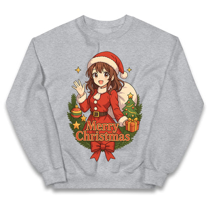Anime Christmas Kids Jumper
