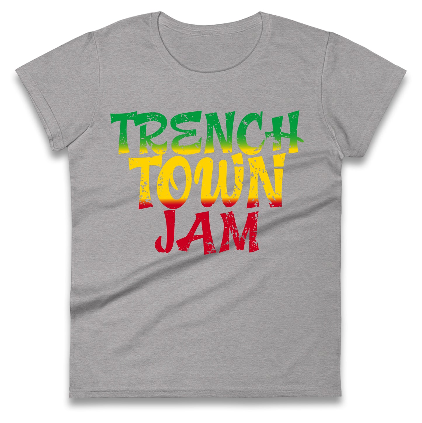 Trench Town Jamaica  Ladies T Shirt