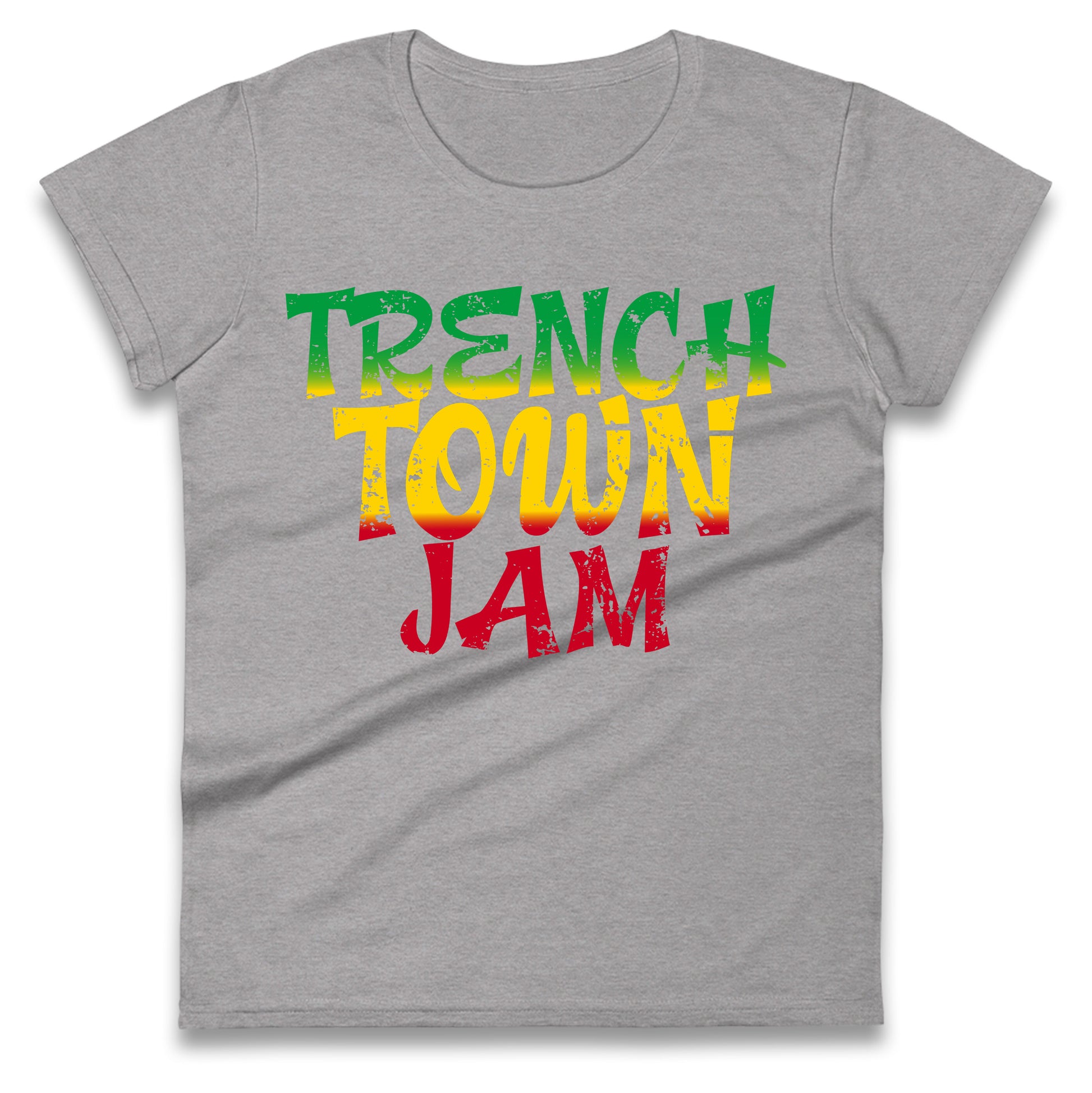 Trench Town Jamaica  Ladies T Shirt