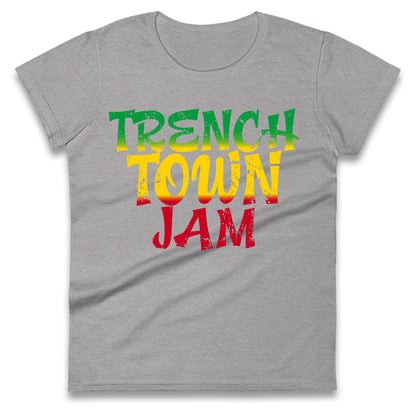 Trench Town Jamaica  Ladies T Shirt