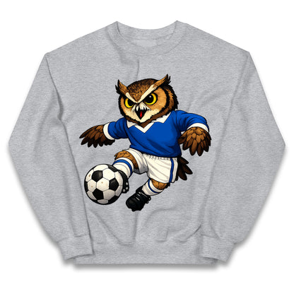 Retro Oldham Football Kids Jumper