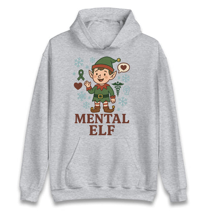 Mental Health Christmas Hoodie