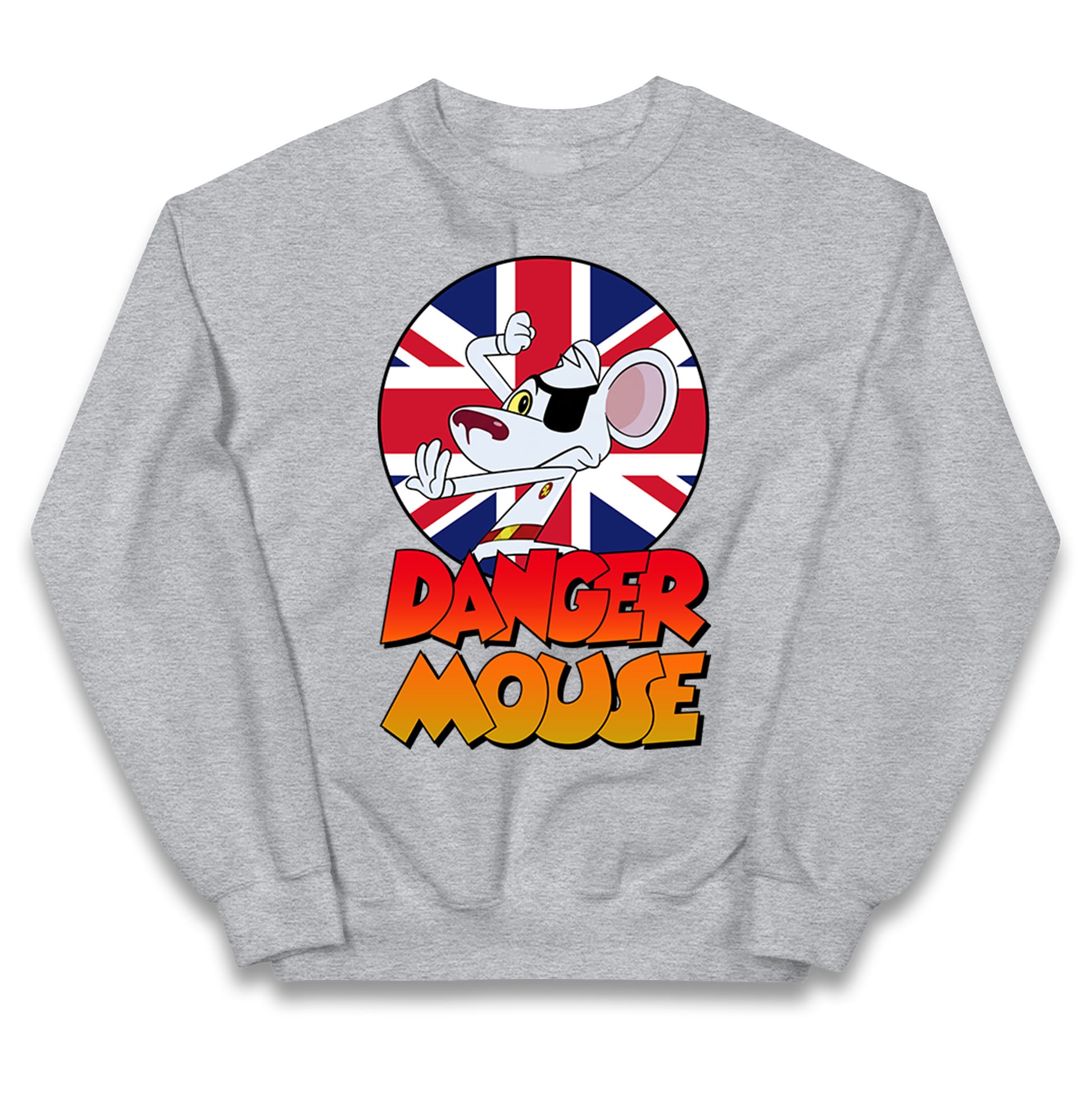 Danger Mouse Union Jack Kids Jumper