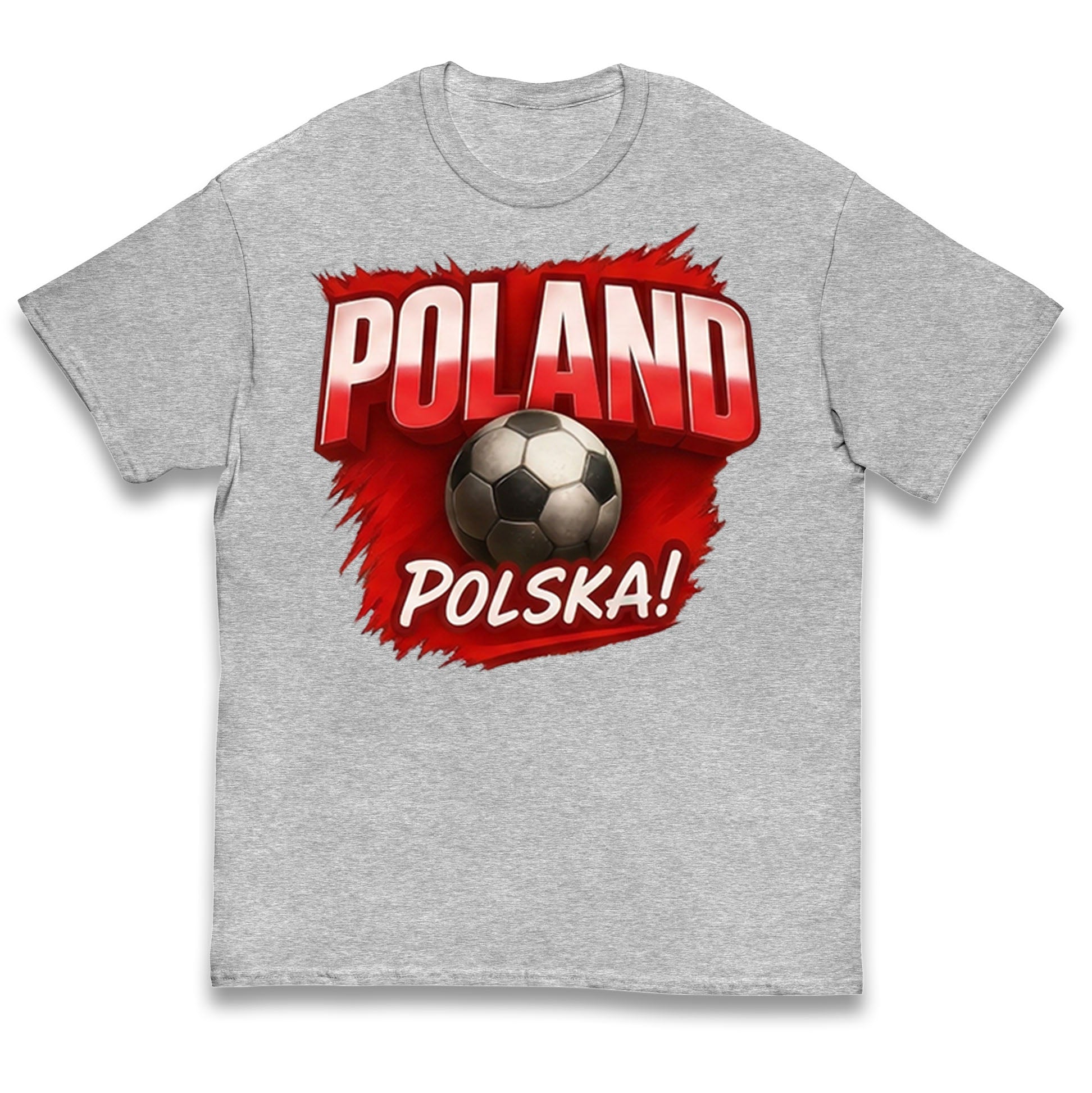 Poland Retro World Cup Kids T Shirt