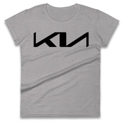 Kia Car Ladies T Shirt