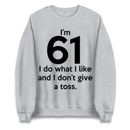 61th Birthday Jumper 