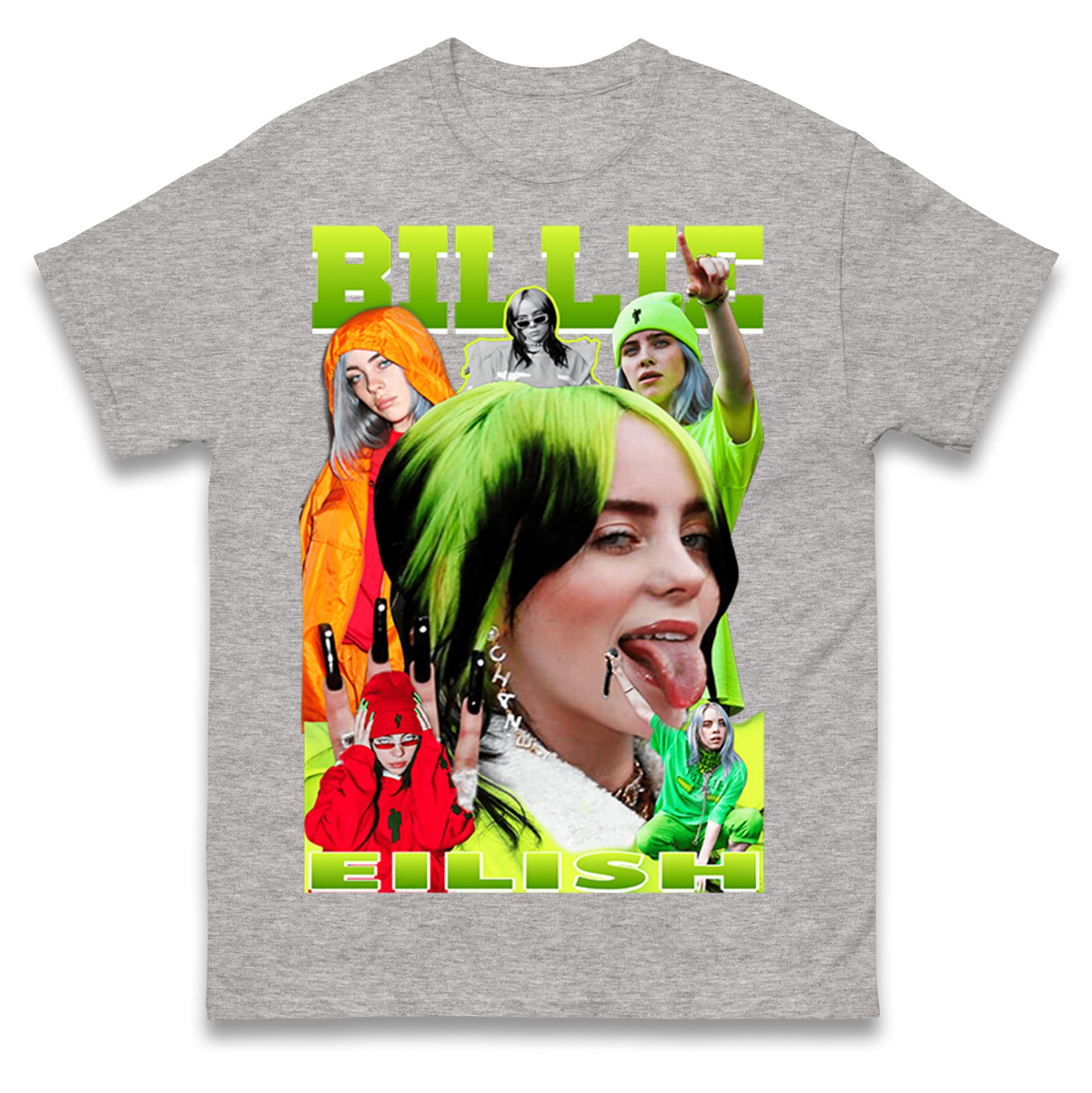 Billie Eilish Green T Shirt