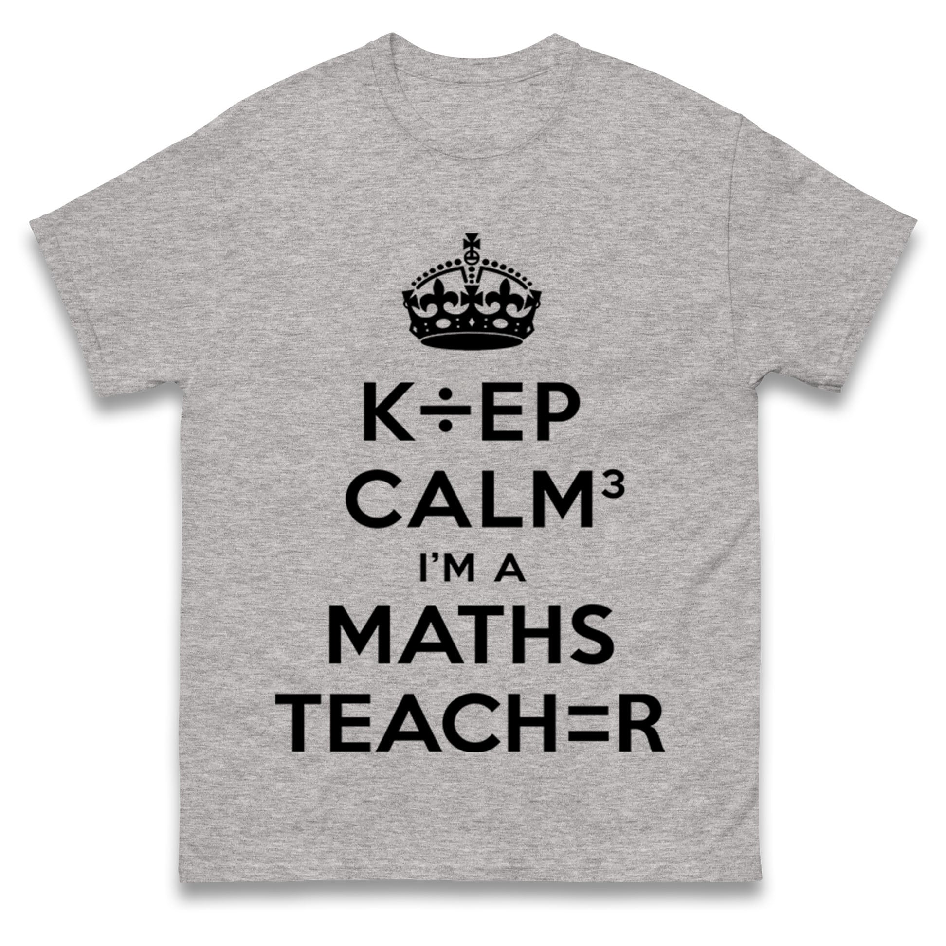 Keep Calm I’m A Maths Teacher T Shirt