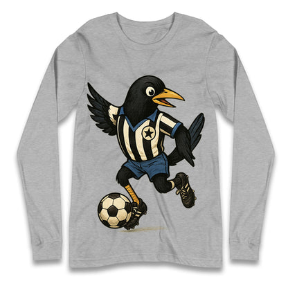 Retro Newcastle United Football Longsleeve T Shirt