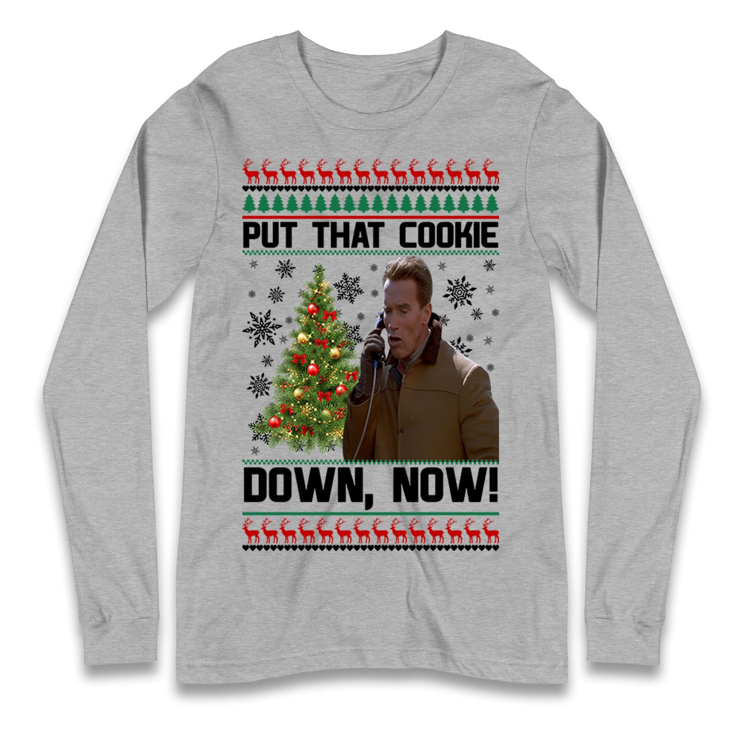 Arnie Christmas Longsleeve T Shirt