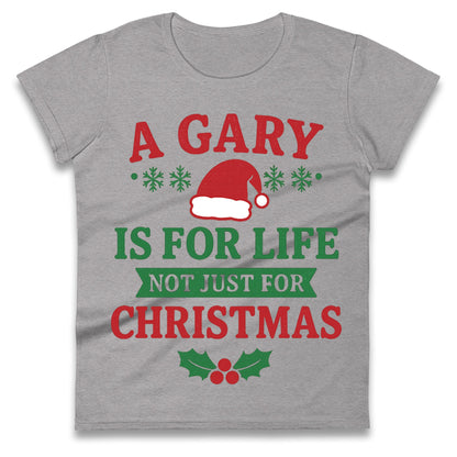 Gary Name Ladies T Shirt