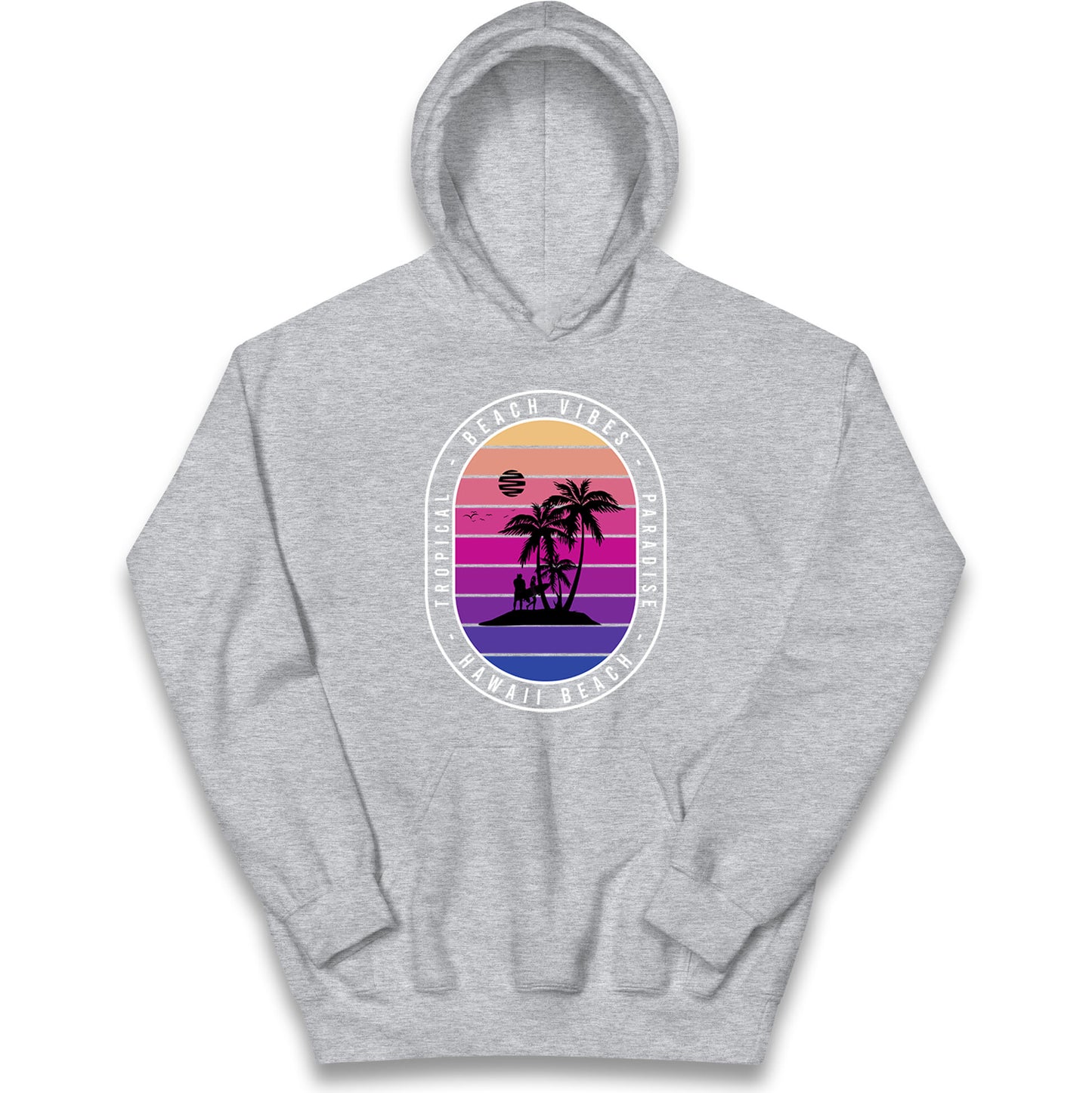 Hawaii Beach Kids Hoodie