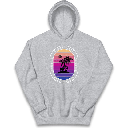 Hawaii Beach Kids Hoodie