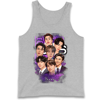 BTS K POP Tank Top