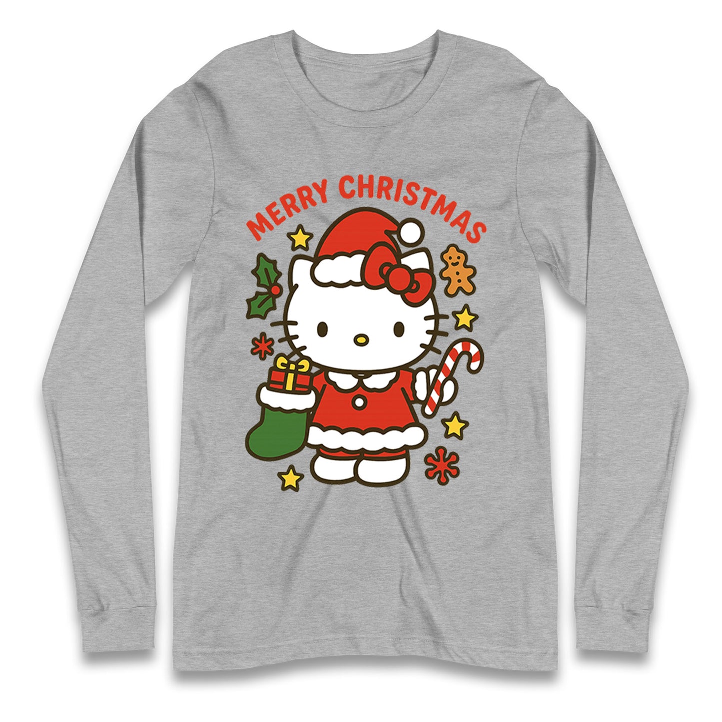 Hello Kitty Christmas Longsleeve T Shirt