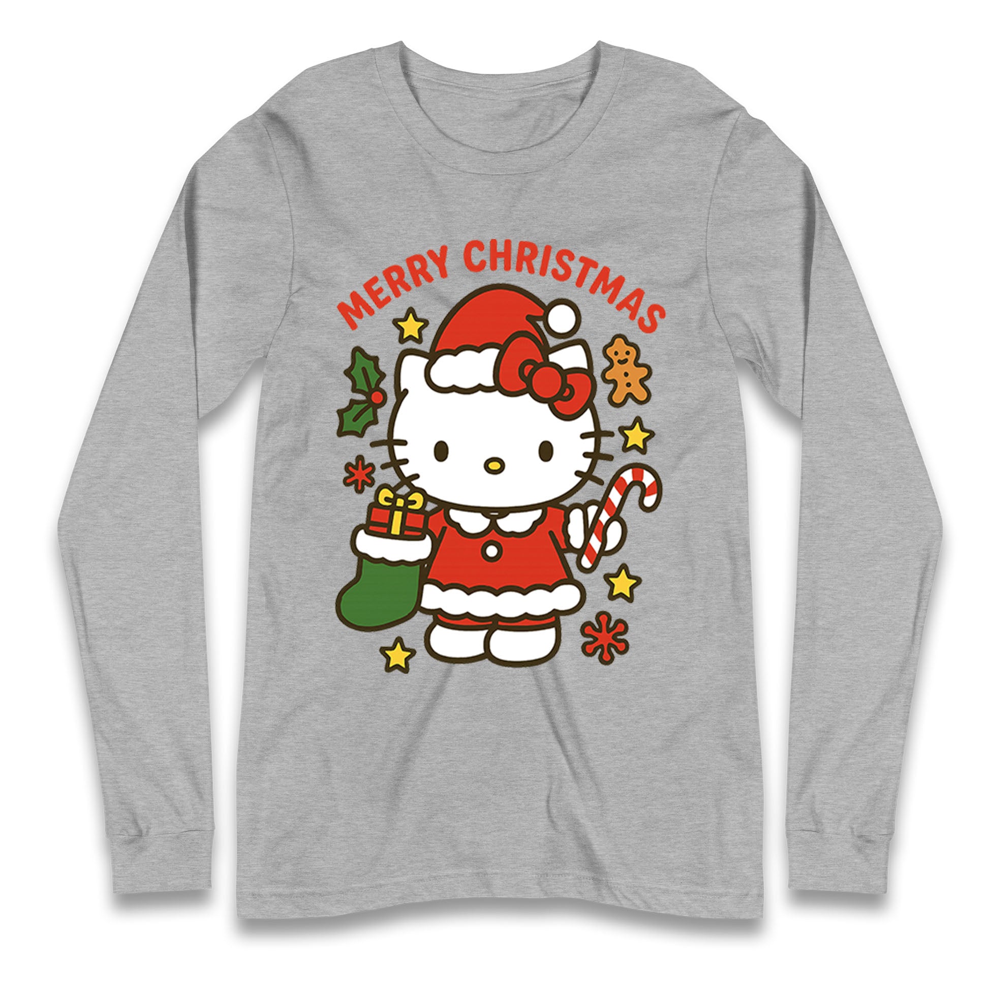 Hello Kitty Christmas Longsleeve T Shirt