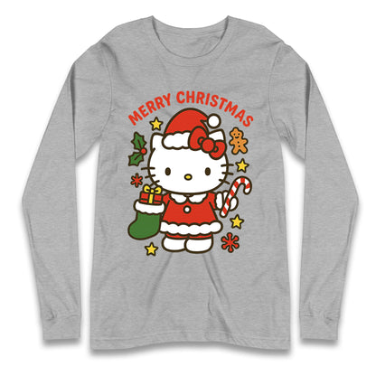Hello Kitty Christmas Longsleeve T Shirt