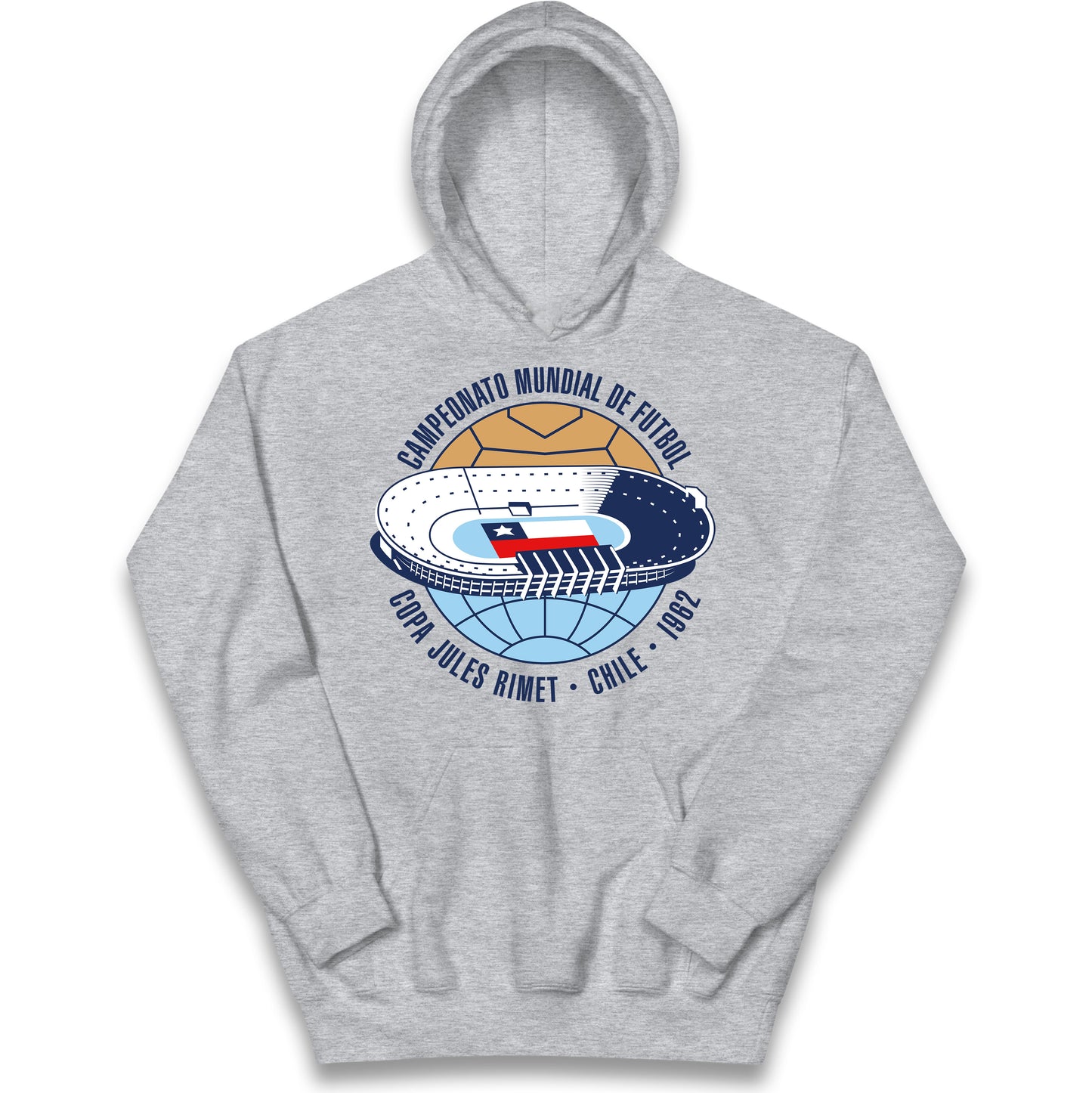 Chile 1962 Retro World Cup Kids Hoodie