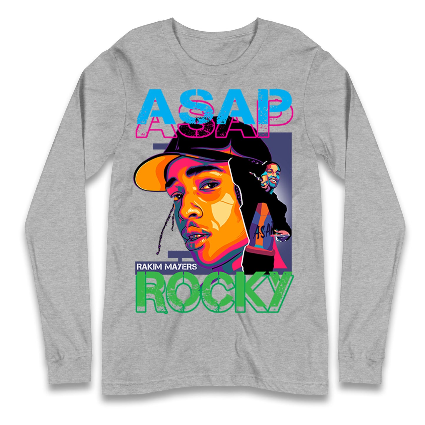 ASAP Rocky Rakim Mayers Longsleeve T Shirt