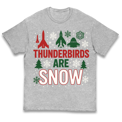 Thunderbirds Christmas Kids T Shirt