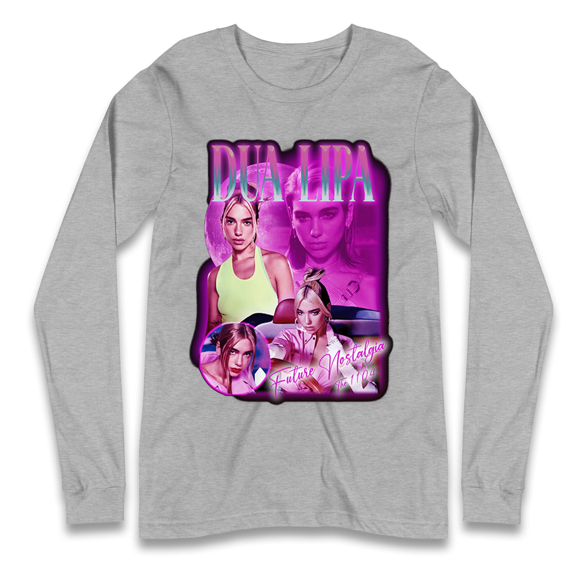 Dua Lipa Future Nostalgia Longsleeve T Shirt