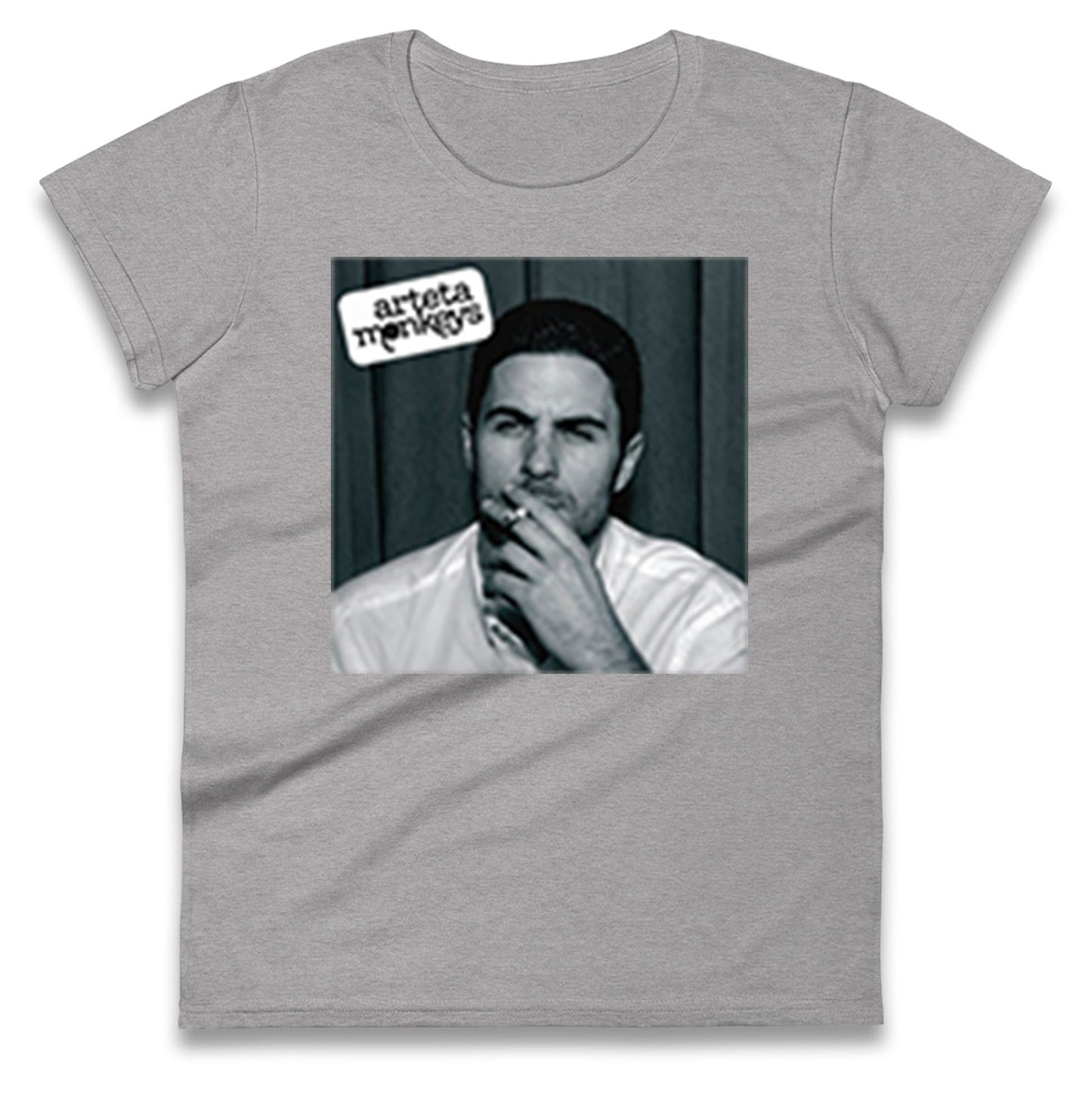 Mikel Arteta Arsenal Arctic Monkeys Ladies T Shirt