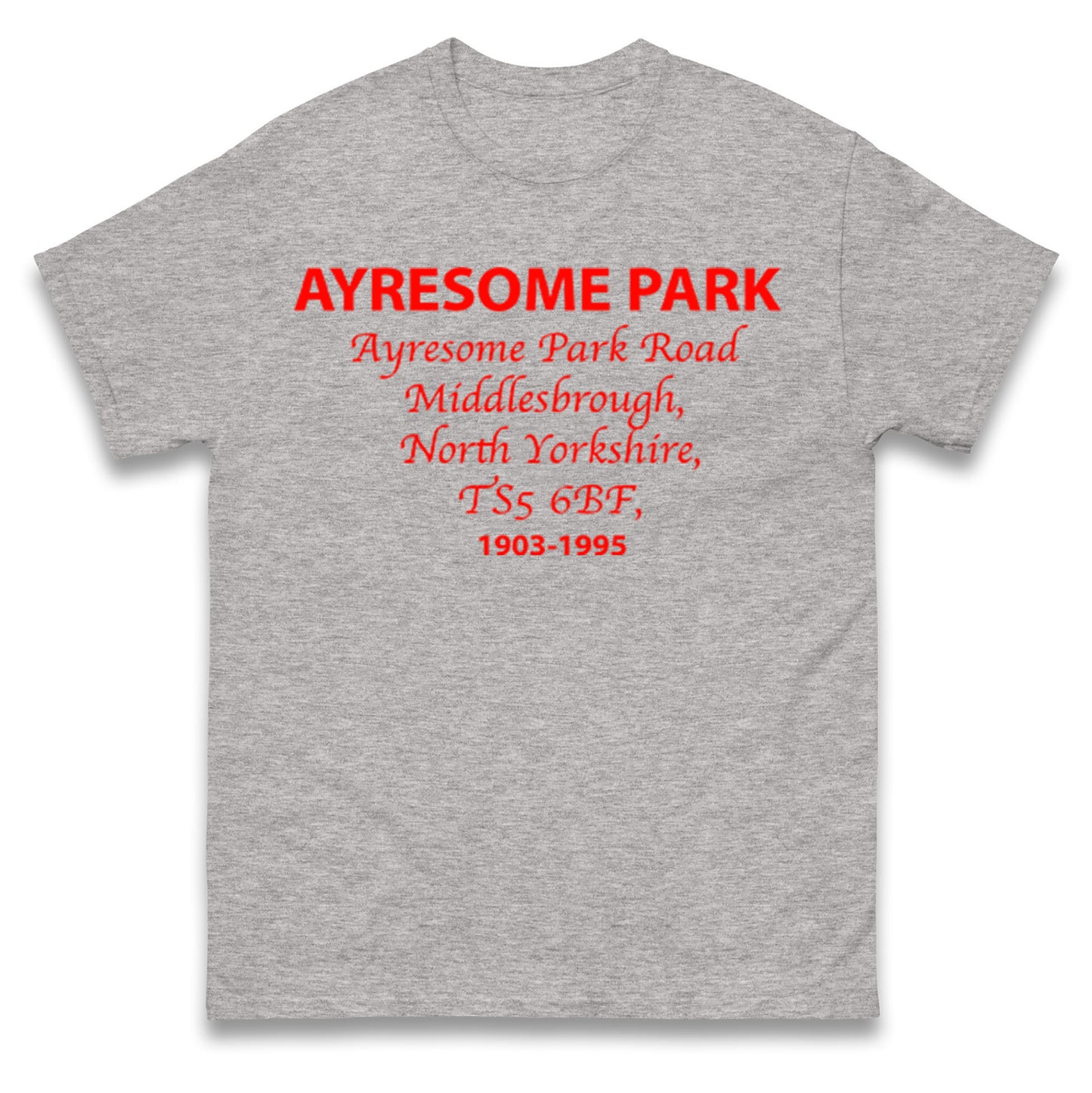 Middlesbrough Ayresome Park T Shirt