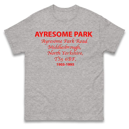 Middlesbrough Ayresome Park T Shirt