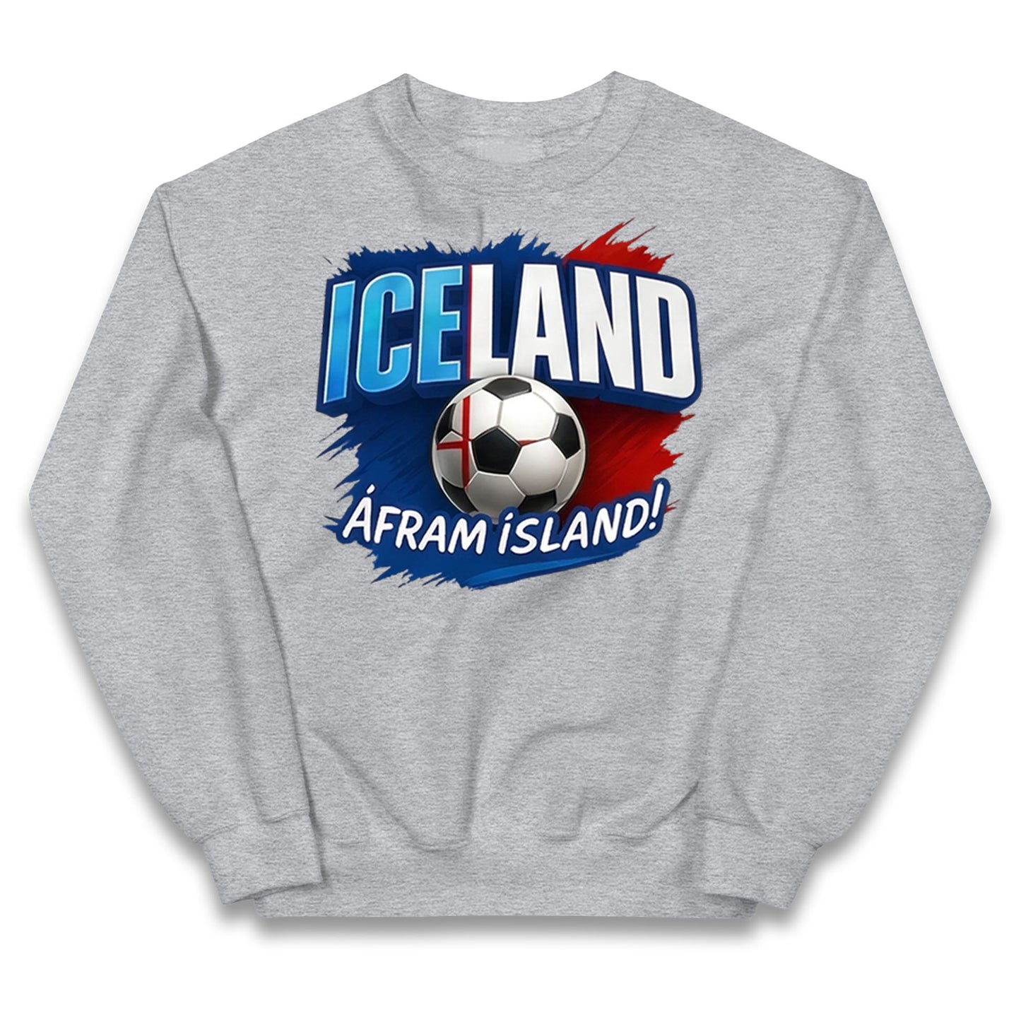 Iceland Retro World Cup Kids Jumper