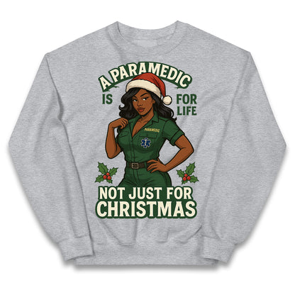 Paramedic Christmas Kids Jumper