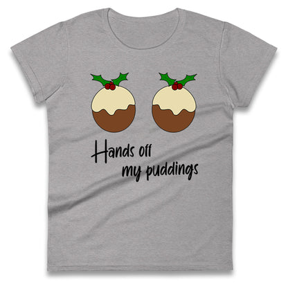 Christmas Puddings Ladies T Shirt