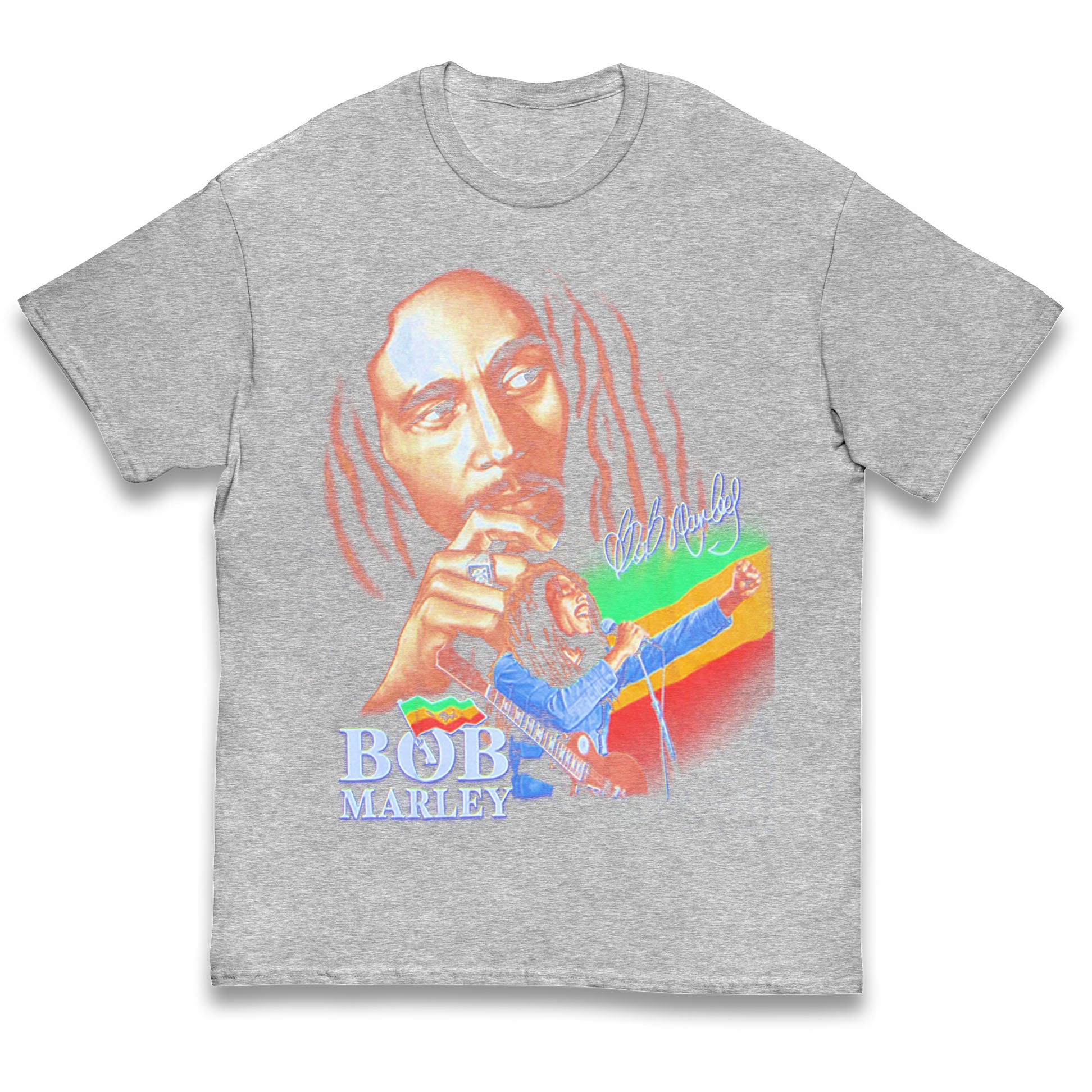 Bob Marley Iron Like A Lion Kids T Shirt