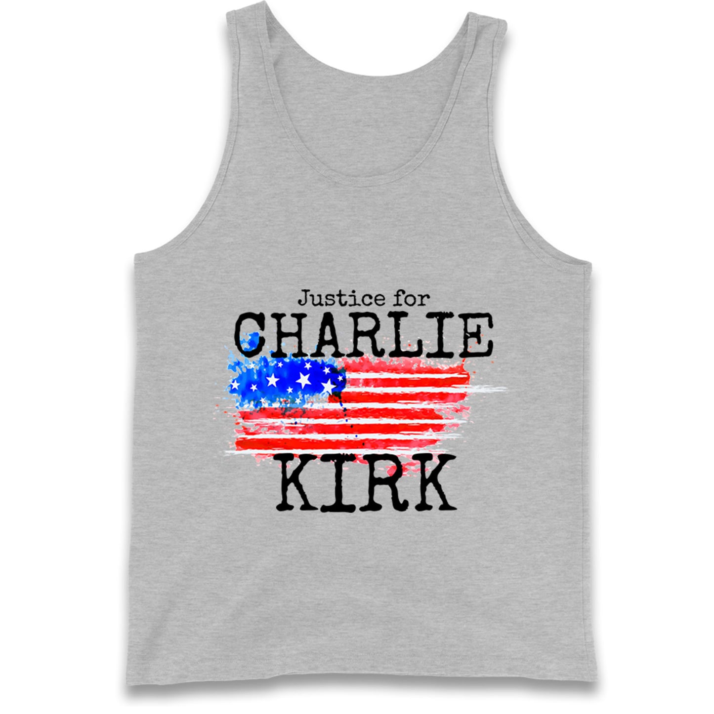 Justice For Charlie Kirk Tank Top
