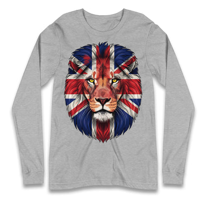 St George Flag Lion Longsleeve T Shirt
