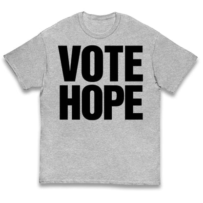 Vote hope Kids T Shirt
