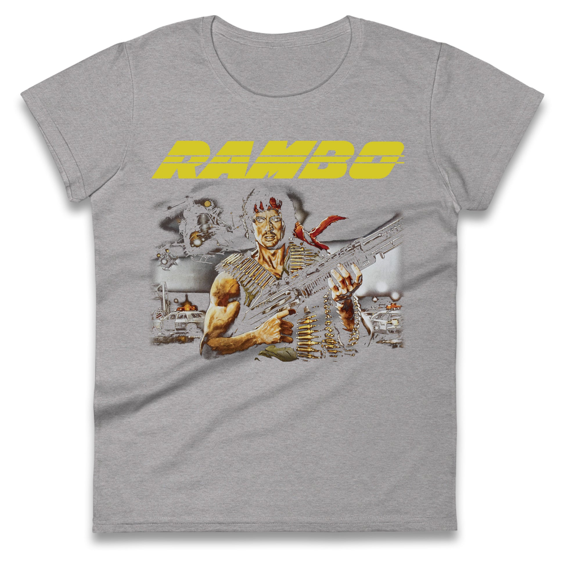 Rambo Ladies T Shirt