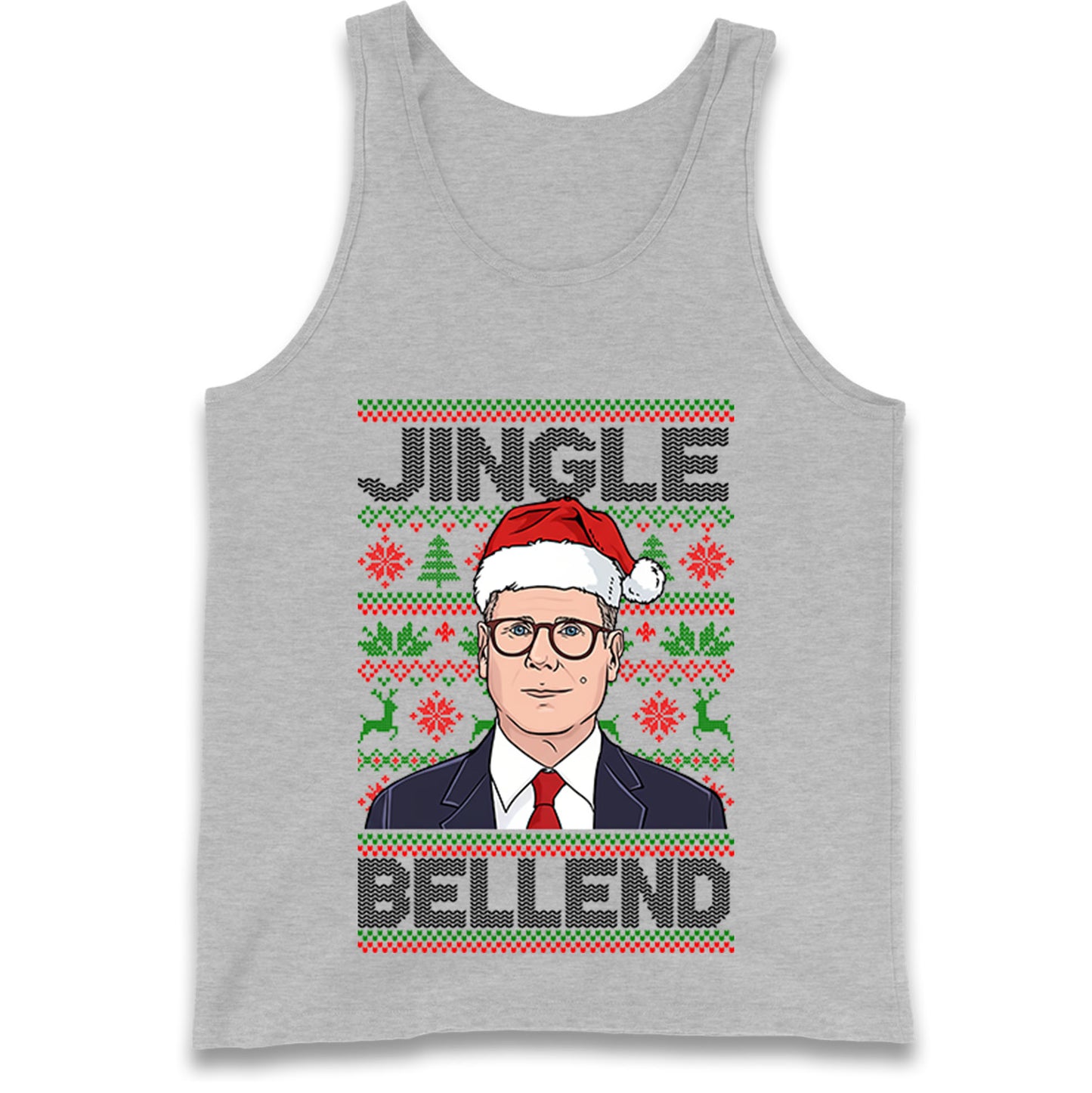 Keir Starmer Jingle Bell End Tank Top