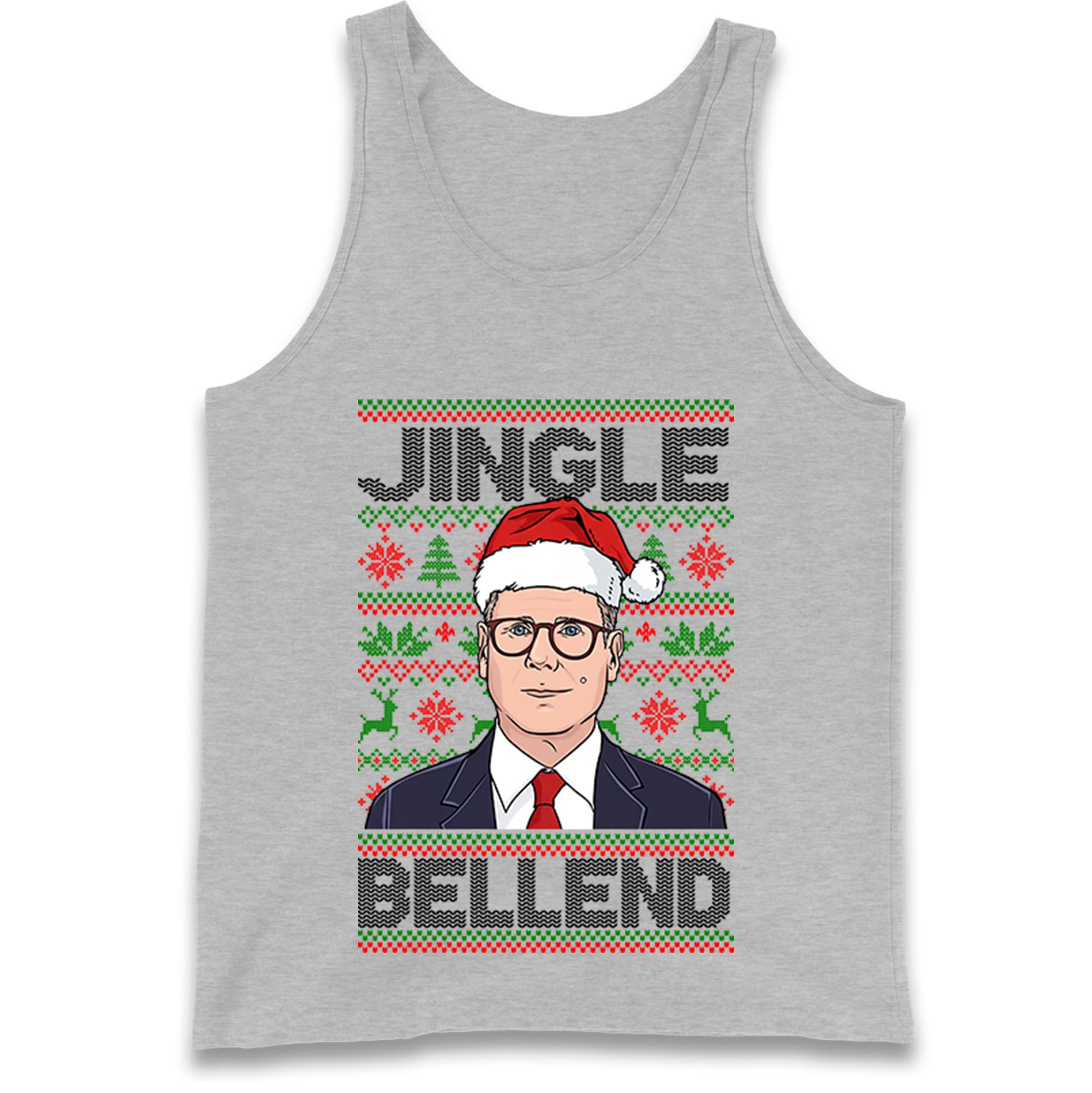 Keir Starmer Jingle Bell End Tank Top