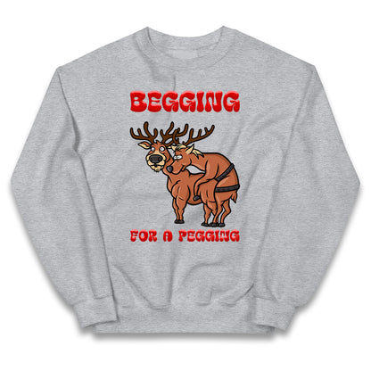 Deer Christmas Kids Jumper