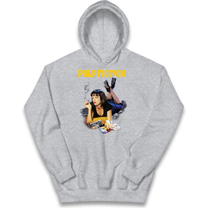 Uma Thurman Pulp Fiction Kids Hoodie