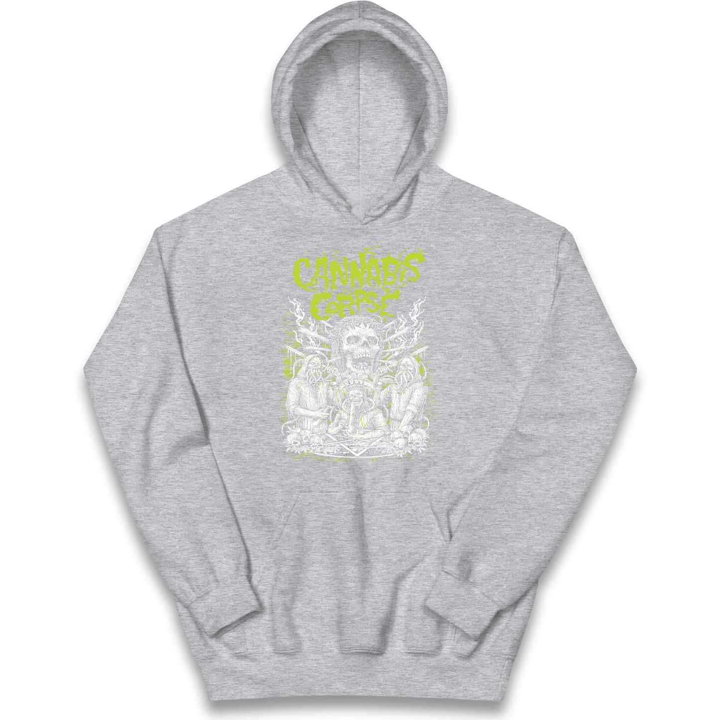 Cannabis Corpse Band Kids Hoodie