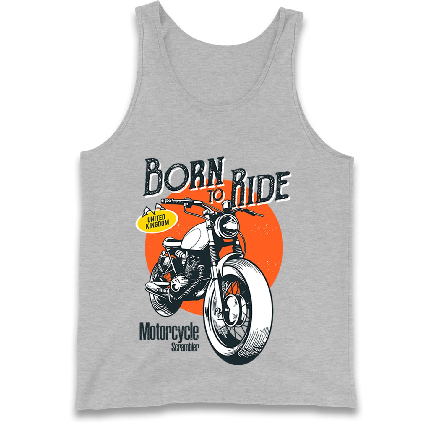 Born To Ride UK Tank Top